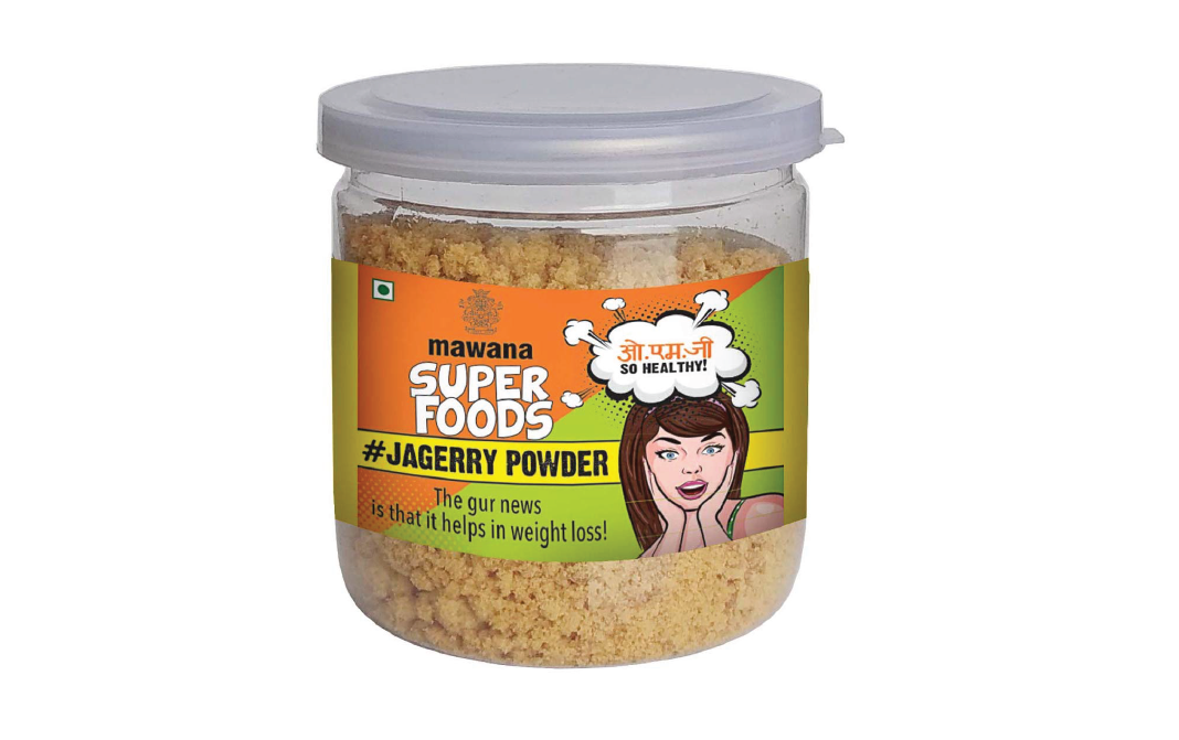 Mawana Super Foods Jagerry Powder    Plastic Jar  200 grams